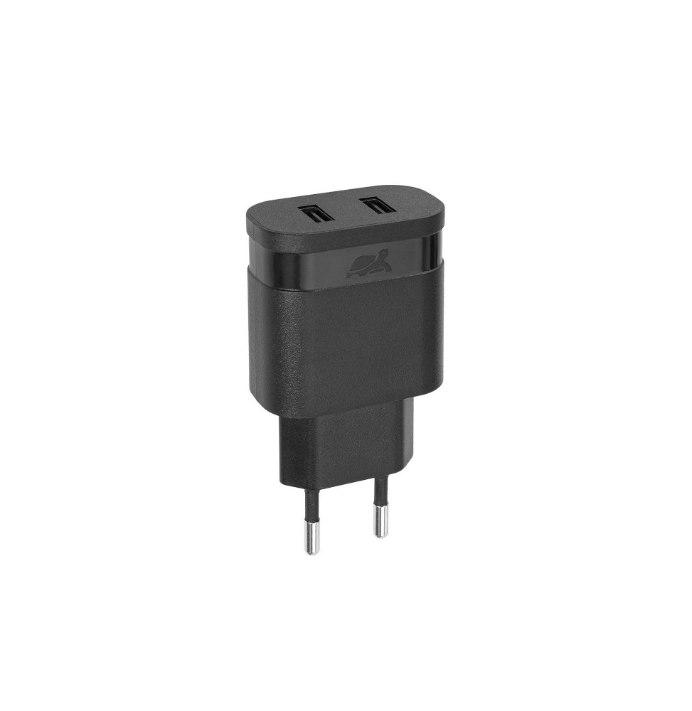 Chargeur Secteur Mural Rivapower VA4123 B00 - 2USB x 3.4 A - Sans câble